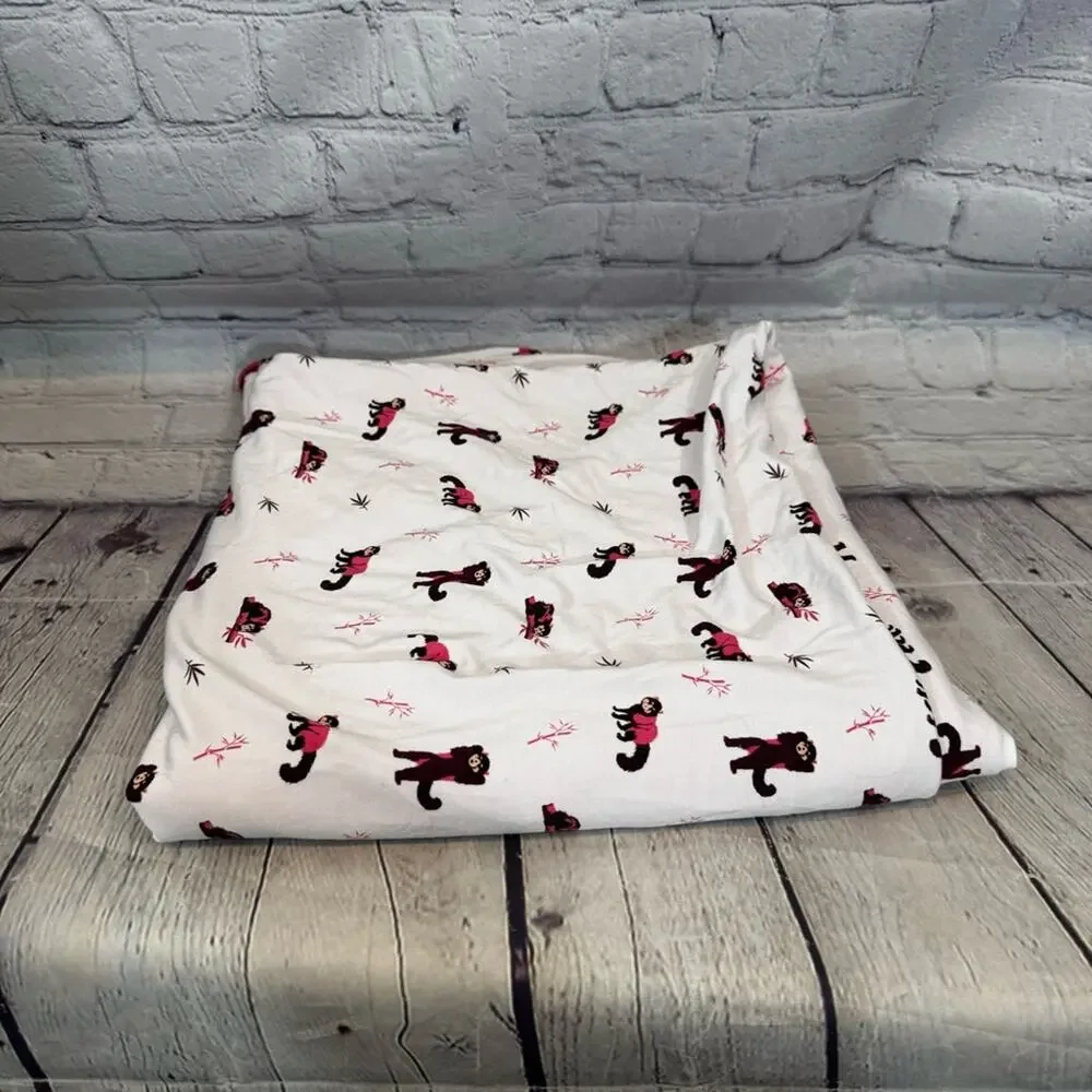 Bubble Baby Red Panda Bamboo Blanket